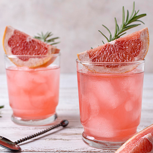 Pink grapefruit ade